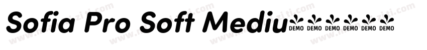 Sofia Pro Soft Mediu字体转换